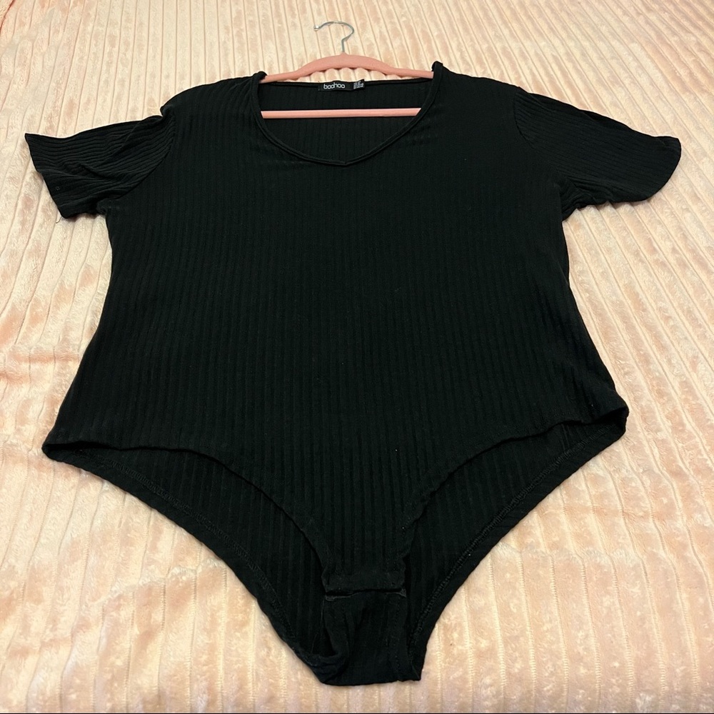 Boohoo Black Bodysuit